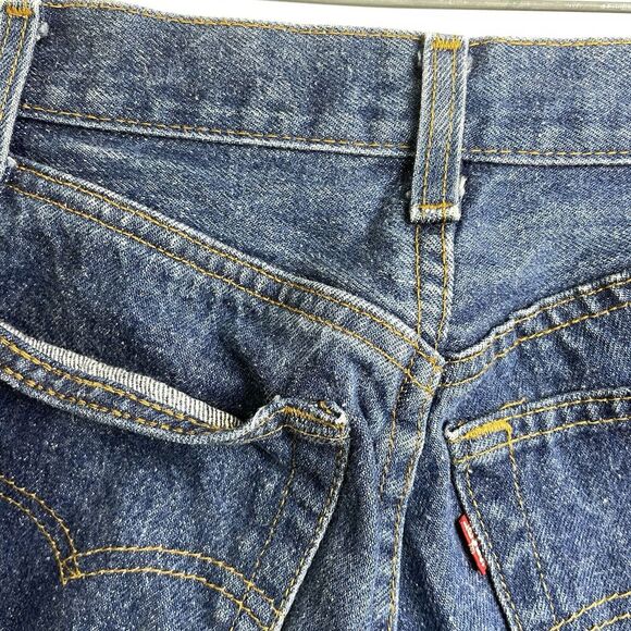 Vintage 80s Levis 501 Jeans Size 9 (25x30) Juniors Womens Denim Button Fly USA - Picture 12 of 16